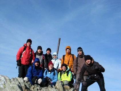 Fogarasi-havasok: Naná, hogy csúcsfotó a Negoj-csúcson (2535 méter)