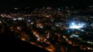 Our guides took us to a viewpoint above Nablus. Several lights are coming from the various Jewish settlements located around the Palestinian town. So we wondered: who’s lights are what we see?
