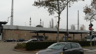 Ahogy átkeltem Németországba, máris láttam egy mecsetet...