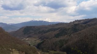 Kilátás a Retyezát-hegységre