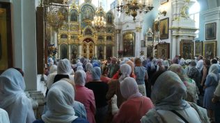 Ortodox templom Minszk belv'ros'ban