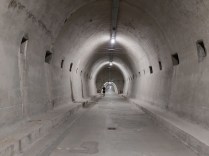 A második világháború idején használt légvédelmi alagút. Felújították, látogatható