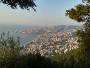 Kilátás Bejrútra